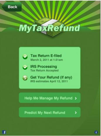 Steuerrückerstattung iPhone App