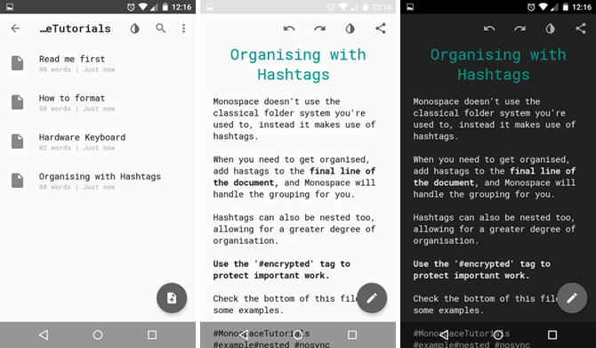 7 ablenkungsfreie Texteditoren für Android im Vergleich: Welches ist das Beste? Android Texteditor Monospace