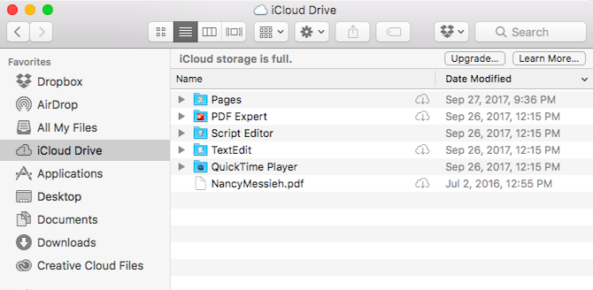 Zugriff auf und Verwaltung von iCloud Drive-Dateien von jedem Gerät aus iCloud Drive Mac