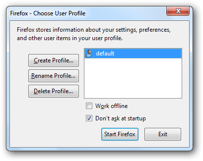 Firefox-Profile