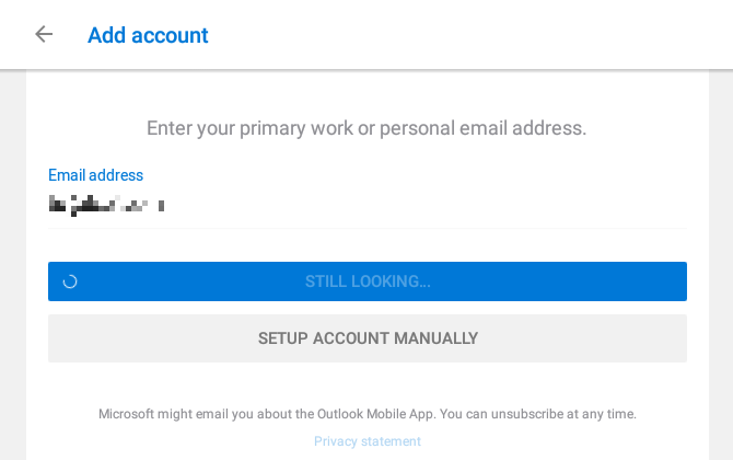 So stellen Sie mit Ihrem Android Tablet Outlook eine Verbindung zu Ihrem Arbeits-VPN her Add Account 670x420