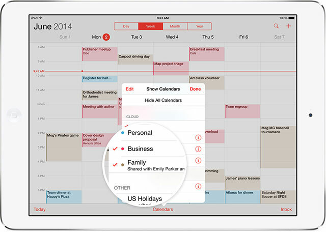 iOS 8 ist da: 10 Gründe für die sofortige Installation des Kalender-iPad