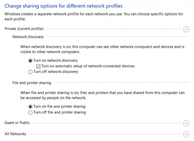 Windows-Sharing-Netzwerkerkennung