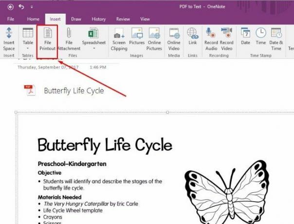 Onenote optische Zeichenerkennung