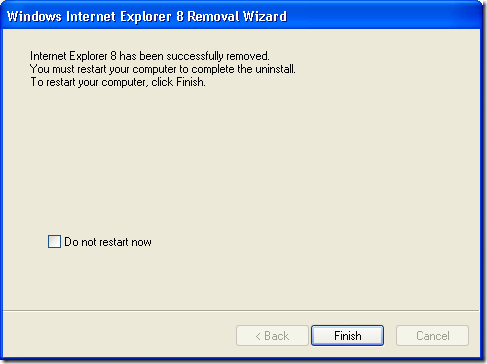 Erzwingen Sie eine Neuinstallation des Internet Explorers