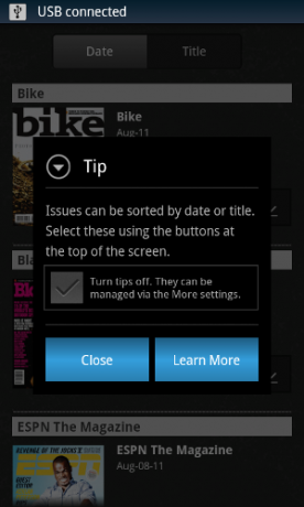 Android Magazine Reader