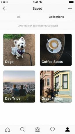 Instagram macht Lesezeichen viel nützlicher Instagram-Sammlungen aus gespeicherten Posts hinzufügen