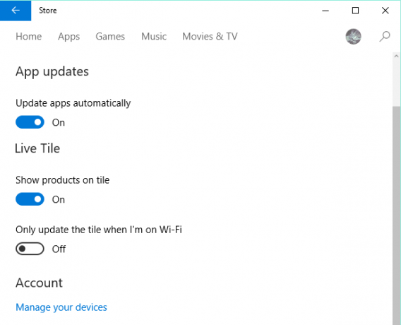 So deaktivieren Sie automatische App-Updates in den Windows 10 Win10 Pro Store-Einstellungen