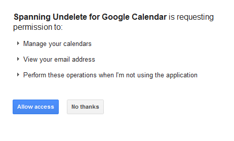 Google Kalender-Ereignis wiederherstellen