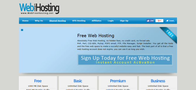 Die besten kostenlosen Website-Hosting-Services im Jahr 2019 kostenlose Webhosting-Webfreehosting