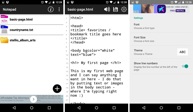 7 ablenkungsfreie Texteditoren für Android im Vergleich: Welches ist das Beste? Android Text Editor Editor