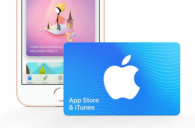 Apple iTunes Geschenkkarte Leitfaden