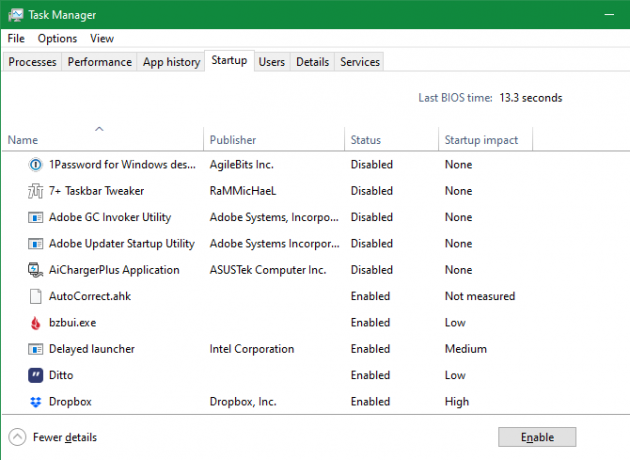 Start des Windows Task-Managers