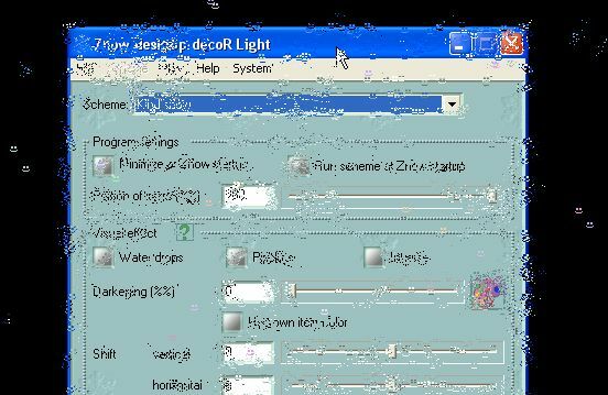 Halluzinogene Desktop-Themen und Bildschirmschoner zsnow