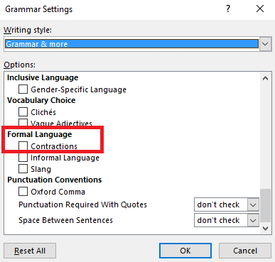 So verhindern Sie, dass Microsoft Word korrekte Wörter als Fehler unterstreicht Wortformale Sprache