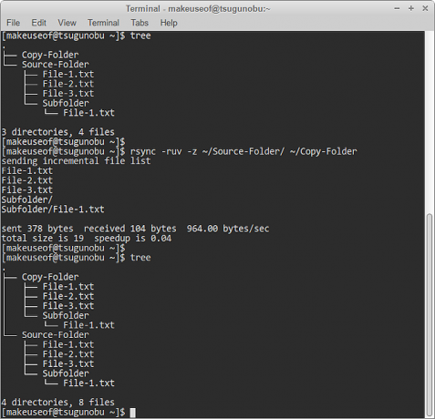 rsync-Komprimierung