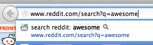 Firefox-Suche-Reddit