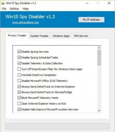 Win10 Spy Disabler