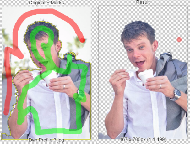 ClippingMagic Entfernt einfach den Hintergrund jedes Bildes, das Sie haben. Clippingmagic Vorschau 658x500