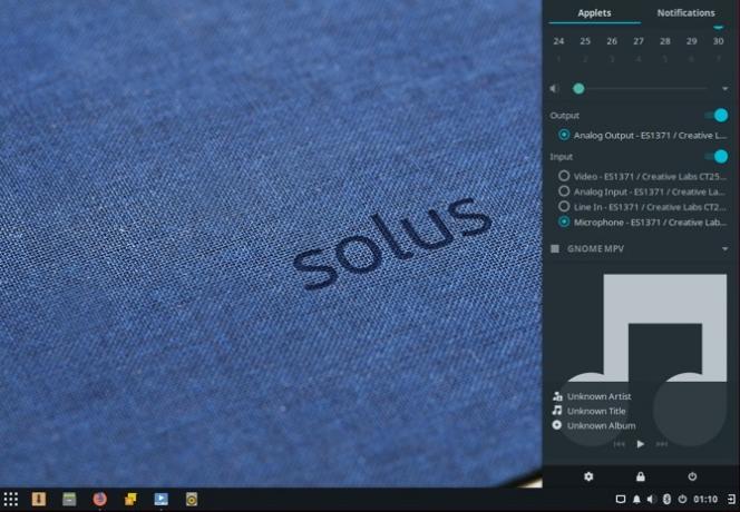 Solus Benachrichtigungen Linux