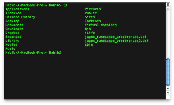 Mac Terminal Befehle