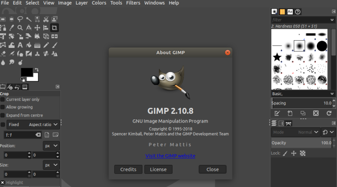 gimp für linux