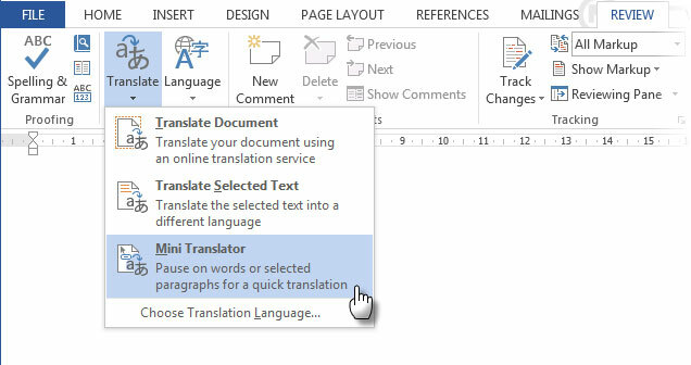 Office-Produktivitätstipp #Mini Translator