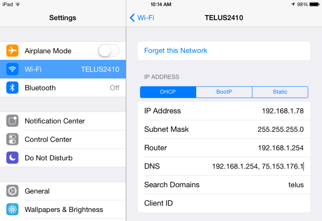 Umgehen von Einschränkungen Durch Ändern der DNS-Einstellungen Ihres Smartphones ändern Sie den DNS-Server auf dem iPhone oder iPad iOS 7