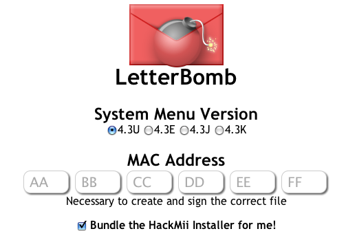 So richten Sie Ihre Wii für Homebrew mit Letterbomb Letterbomb Hackmii ein