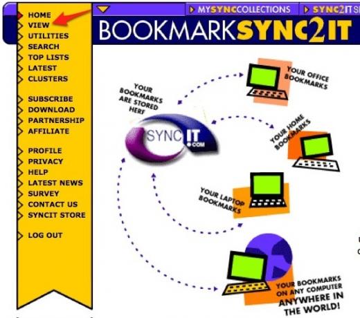 4+ Kostenlose XMarks-Alternativen zum Synchronisieren Ihrer Lesezeichen Sync2It 1