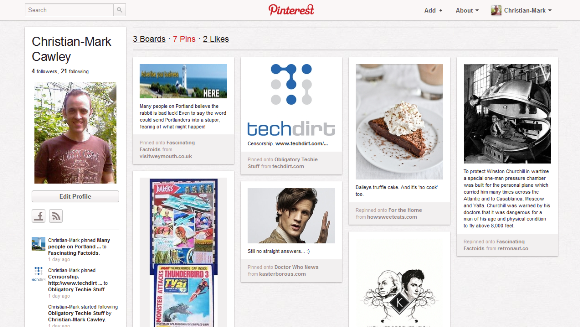 Warum Pinterest auf das Ende von Twitter hinweisen könnte (Meinung) muo pinterest screen