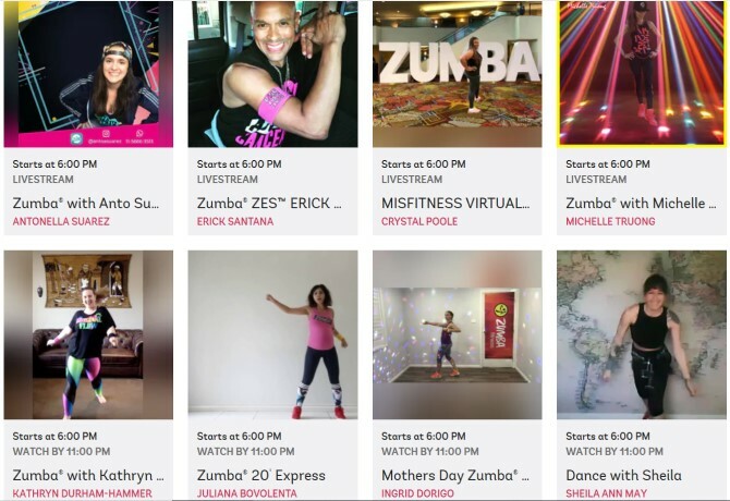 Zumba Kostenlose Live Workouts Online