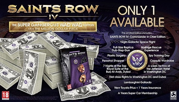 5 Special Edition-Videospiele, die jeder Sammler haben möchte Saints Row iv super gefährliche Wad Wad Edition