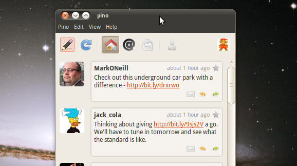 Linux Twitter Client