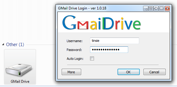 Google Mail-Laufwerk Windows 7