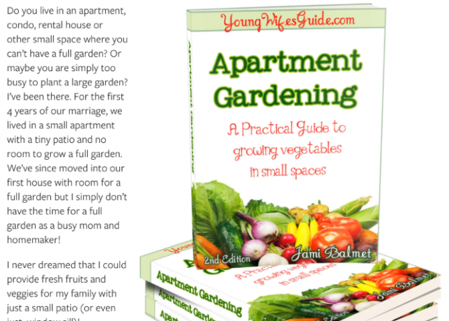 Apartment Gardening bietet praktische Tipps zum Anbau eines Gemüsegartens in einer Wohnung oder auf kleinem Raum