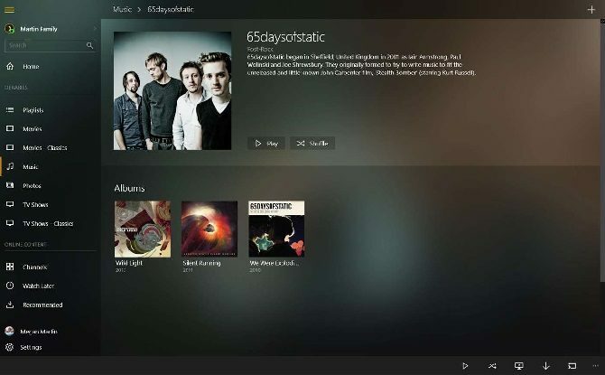 Plex Windows 10 App