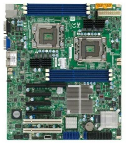 lga1366 Supermicro-Motherboard mit zwei Sockeln