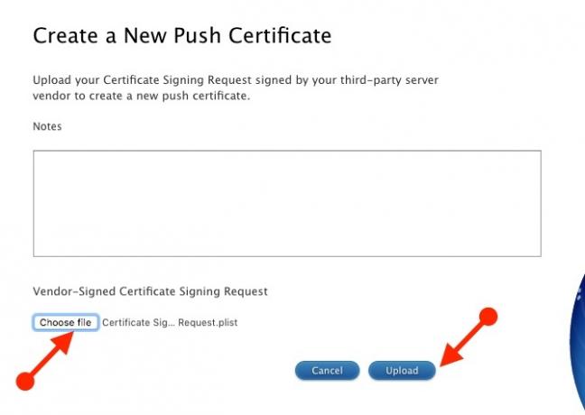 jamf erstelle jetzt ein neues Push-Zertifikat