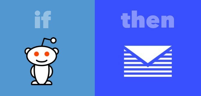 Reddit to Email IFTTT Rezept