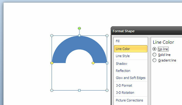 Zeichnen von 3d in Powerpoint