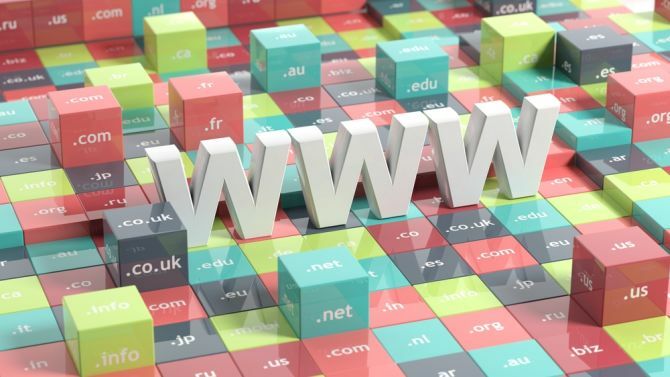 Wofür URL Domain Extensions stehen und warum sie benötigt werden tld Cubes mit www