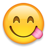 leckeres Essen Emoji Emoticon