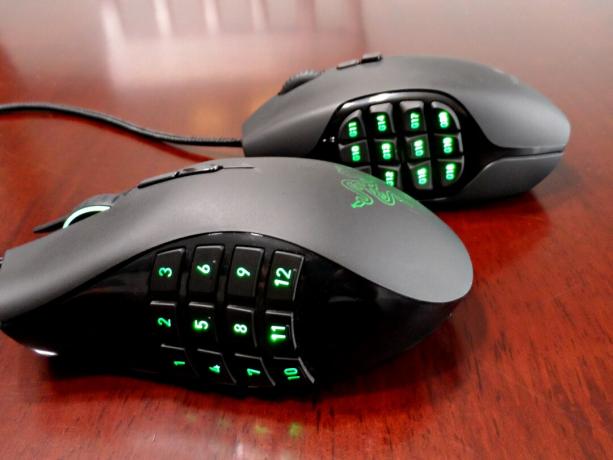 Razer Naga Logitech G600 Maus Bewertung