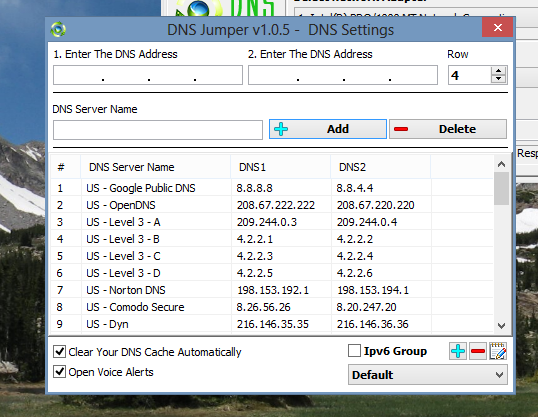 DNS-Server wechseln