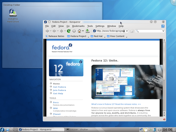 Fedora 12 Funktionen