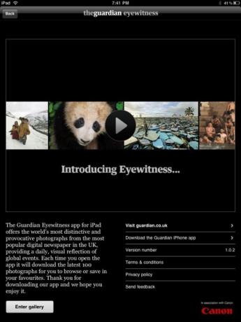 Durchsuchen Sie atemberaubende Fotos auf Ihrem iPad mit der Eyewitness App guardianeyewitness1