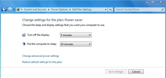 grüner Desktop energieeffizienter Computer