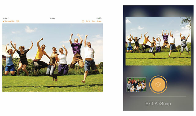 Camera Plus mit AirSnap bringt Sie in den Rahmen, nicht dahinter [Giveaway] airsnap3