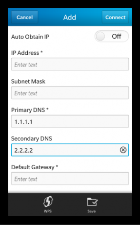 Umgehen von Einschränkungen Durch Ändern der DNS-Einstellungen Ihres Smartphones stellen Sie den DNS-Server auf dem Blackberry 10-Telefon ein